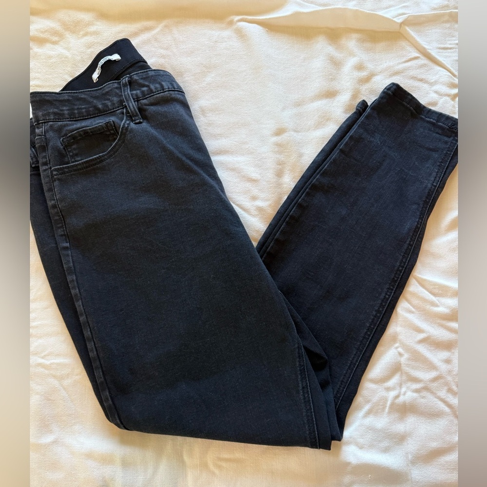Ava & Viv Women’s Black High-Rise Skinny Jeans size 17
